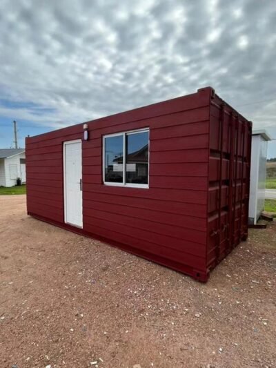 Casa container 20 piedi HC – Completamente attrezzata