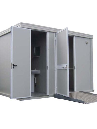 Modulo Sanitario PMR con WC e Doccia
