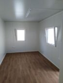 Container ufficio da 18 m² con servizi igienici: comfort e isolamento ottimale