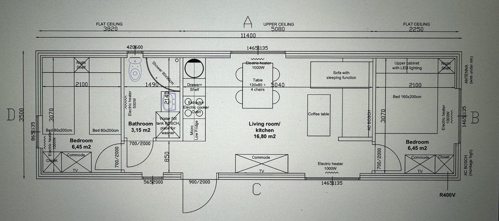 Nuova casa 11,4 x 3,5 mt - Image 7