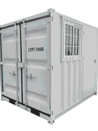 Container marittimo standard da 12 piedi bianco