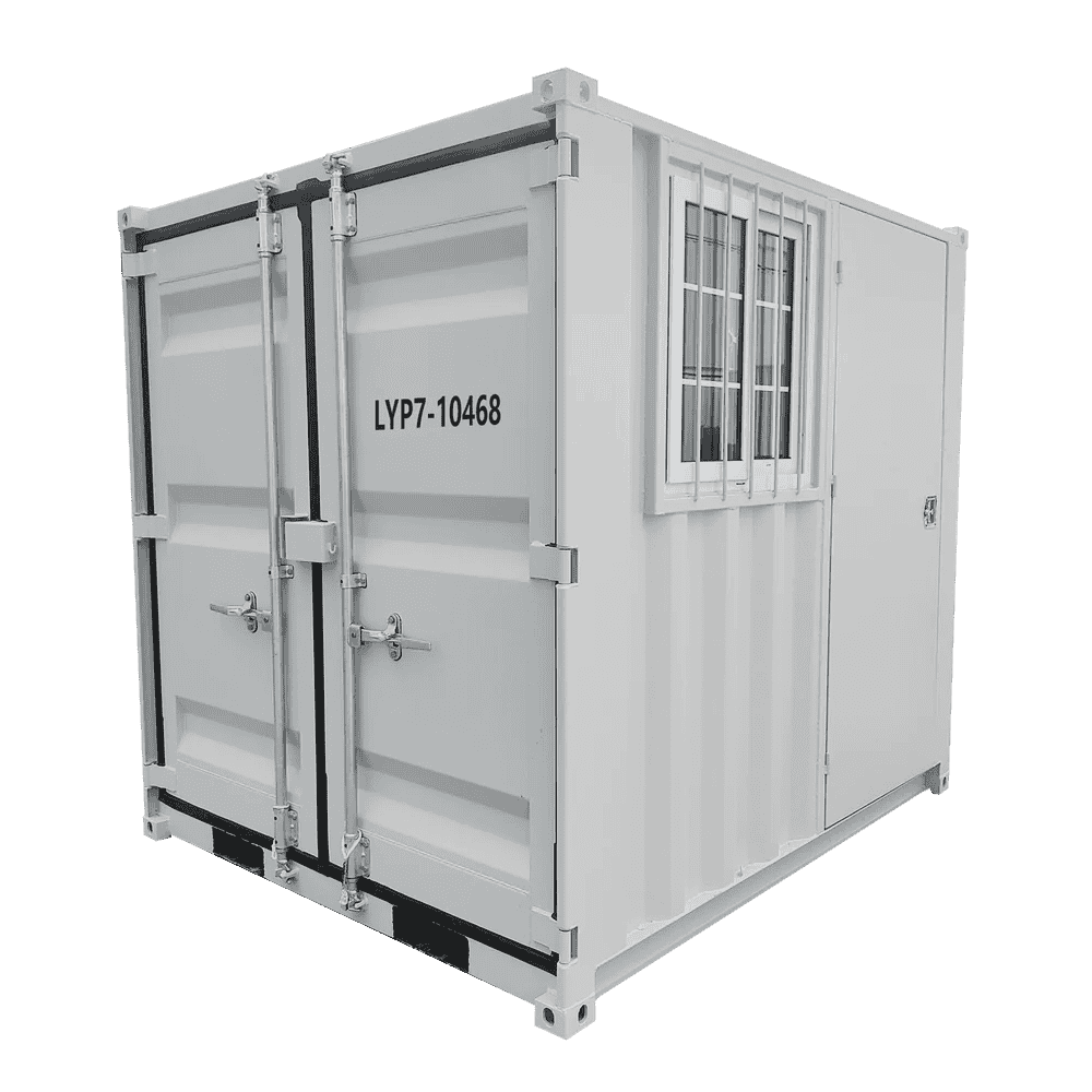 Container marittimo standard da 12 piedi bianco