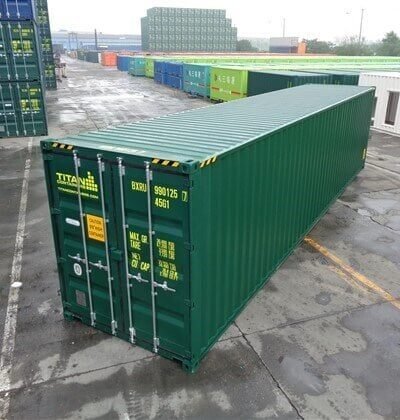 Contenitore di stoccaggio 40 piedi High Cube
