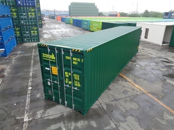 Contenitore di stoccaggio 40 piedi High Cube