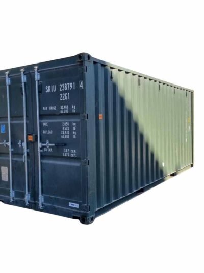 Container marittimo da 20 piedi x 8 piedi verde scuro