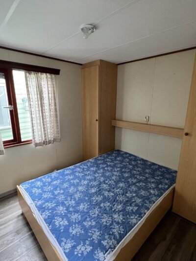 Bellissima e confortevole casa mobile Chalet Wood Gray