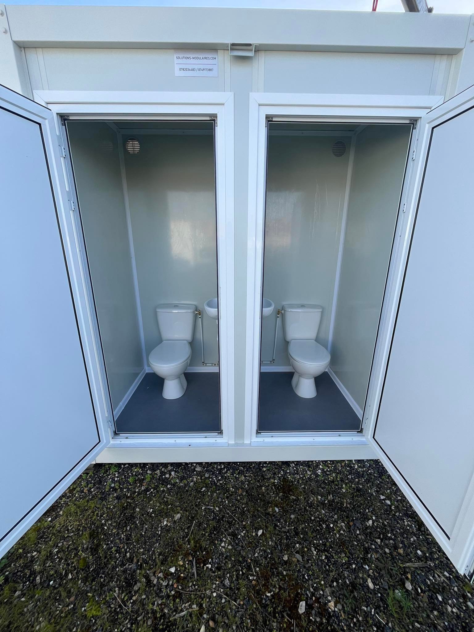 Modulo Sanitario WC Doppio Uomo – Donna