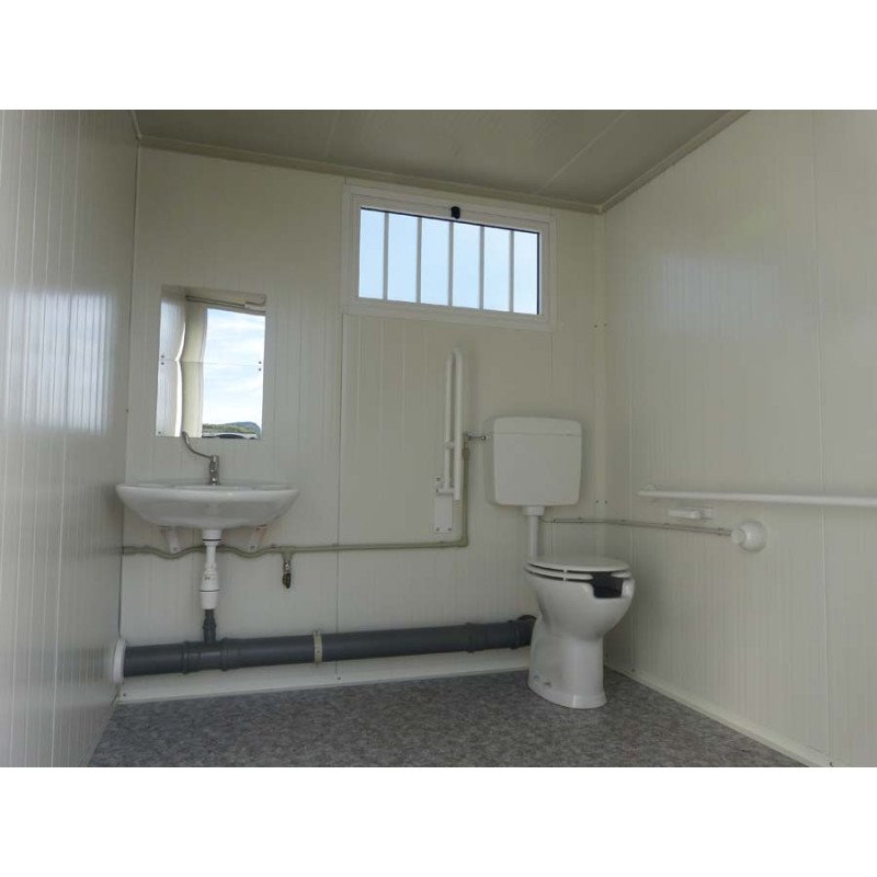 Modulo Sanitario PMR con WC e Doccia - Image 7
