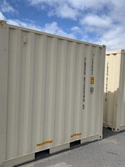 Container Marittimo 10 Piedi STD – Compatto e Resistente