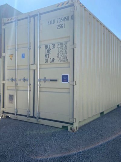 Contenitore Marittimo 20 Piedi HC – Spazio Extra e Resistenza