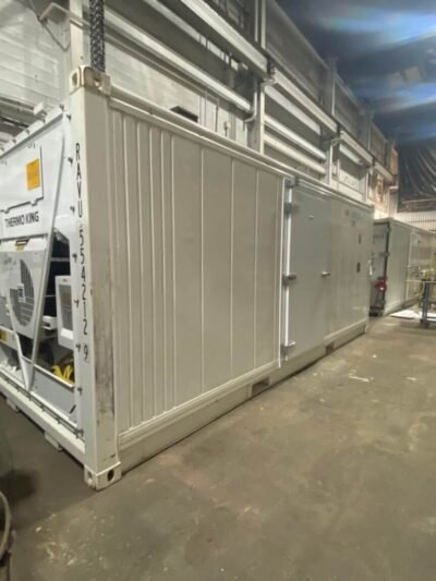 Contenitore Refrigerato 20 Piedi STD – Precisione e Sicurezza
