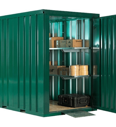 Contenitore da Giardino 1,5 x 2,2 m – Verde RAL 6005
