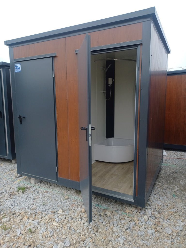 CONTAINER DOPPIO SANITARIO CON 2 CABINE – WC E DOCCIA - Image 9