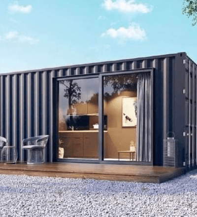 Modulo Abitabile T0 in Container – Design Moderno e Isolamento Ottimale