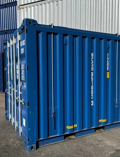 Container da 10 piedi con fondo in acciaio Hard Open Top