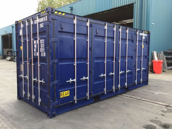 Container High Cube da 20 piedi con lato aperto - Image 6