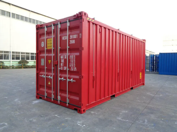 Container High Cube Hard Open Top da 20 piedi (con fondo in acciaio)