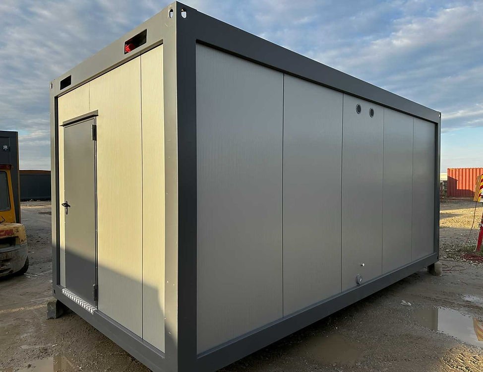 Container sanitario 3×6 – 6 docce, 2 lavandini, scaldabagno da 300 litri - Image 12