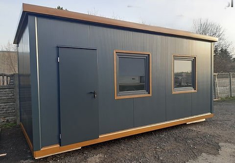 Container ufficio da 17 m² – Padiglione funzionale e mobile - Image 4