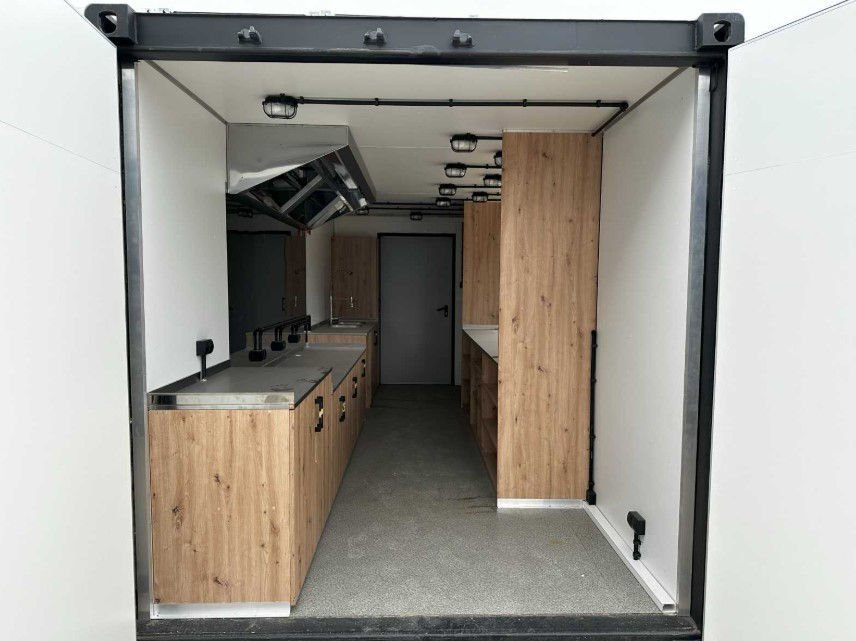 Container ristorante HC da 20 piedi – Disposizione unidirezionale Ideale per la ristorazione mobile o come chiosco di vendita. - Image 13