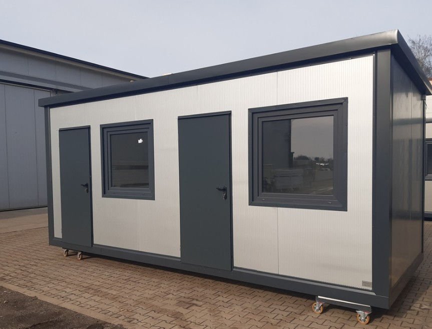 Contenitore sociale di 21 m² –, WC e spogliatoio - Image 2