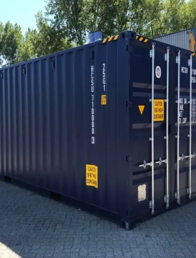 Container da 20 piedi High Cube con pavimento in acciaio