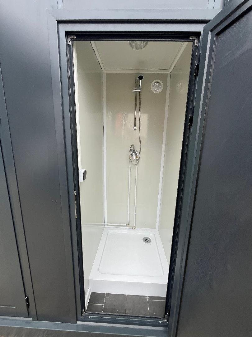 CONTENITORE SANITARIO WC + DOCCIA COLLEGABILE GRIGIO - Image 5