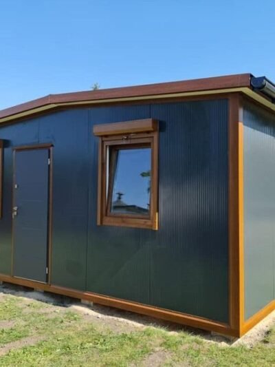 Casa container 35 m² – Modello A Cottage, abitabile tutto l’anno